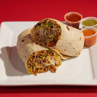 Machaca Breakfast Burrito