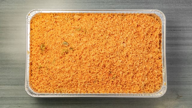 Full Tray of Rice.