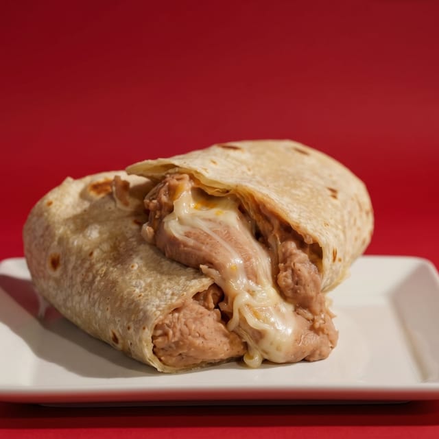 Beans Breakfast Burrito.