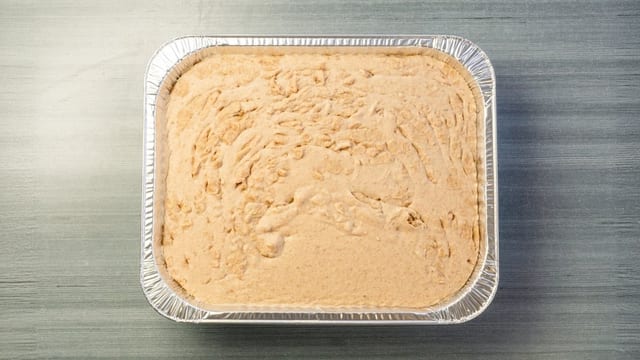 1/2tray Refried Beans.