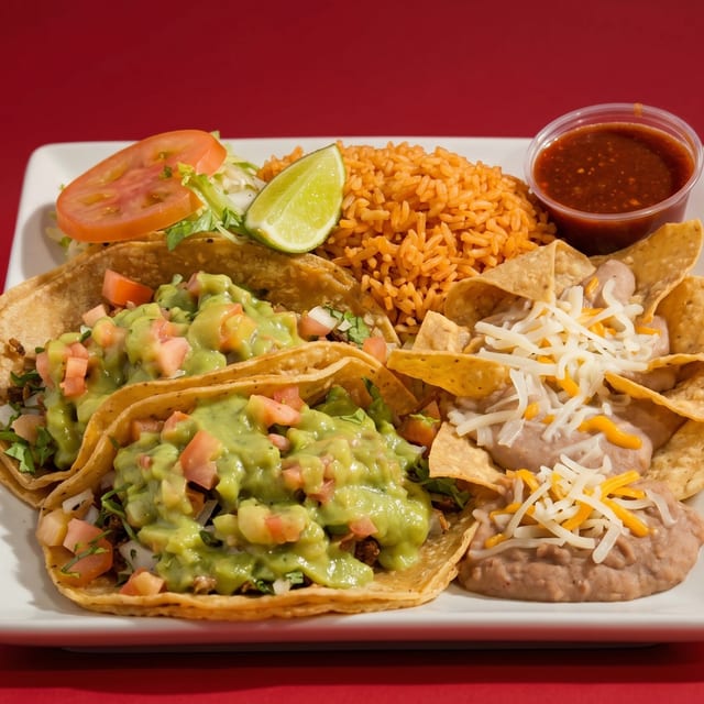 Two Tacos Plate.