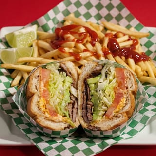 Torta with Fries + Drink