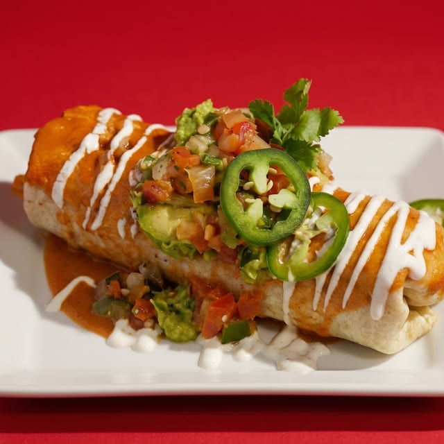 Chimichangas.