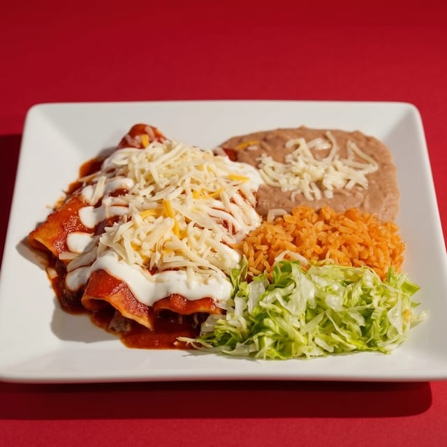 Two Enchilada Plate.